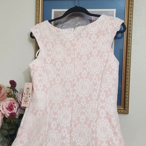 Nanette Lepore Bella Donna Cap Sleeve Dress Semi Formal Party Wedding Career 8 - Picture 11 of 13